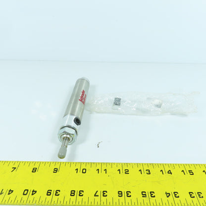 Schrader 1.06DSR03.0 Double Acting Stainless Air Cylinder 1-1/16" Bore 3" Stroke