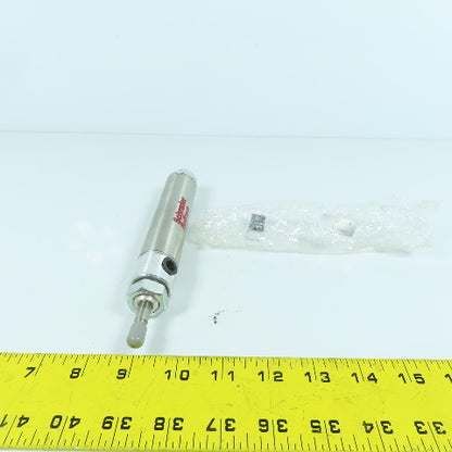Schrader 1.06DSR03.0 Double Acting Stainless Air Cylinder 1-1/16" Bore 3" Stroke