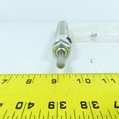 Schrader 1.06DSR03.0 Double Acting Stainless Air Cylinder 1-1/16" Bore 3" Stroke