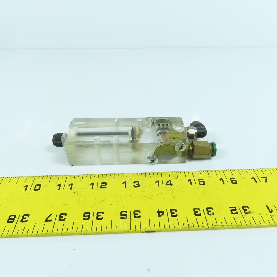 Bachman KGH-101 Clear Acrylic Valve Time & Logic Element 1 Second