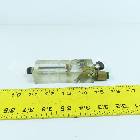 Bachman KGH-101 Clear Acrylic Valve Time & Logic Element 1 Second