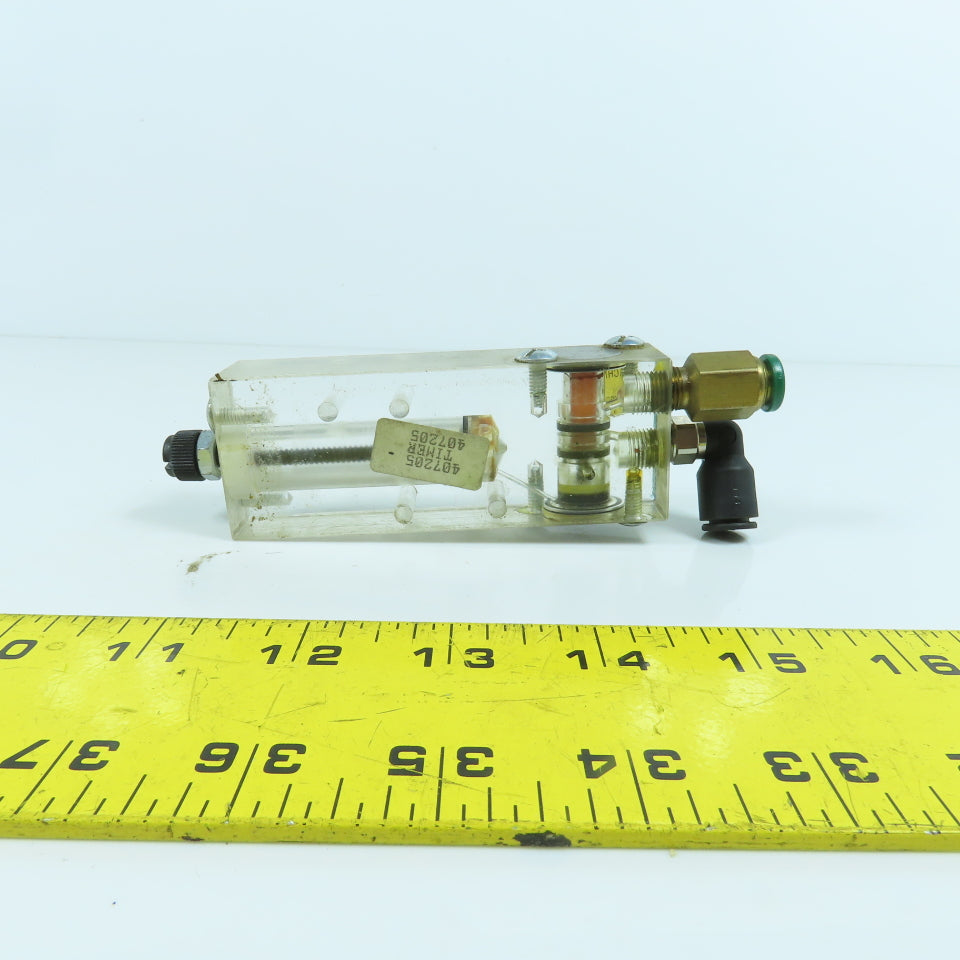 Bachman KGH-101 Clear Acrylic Valve Time & Logic Element 1 Second