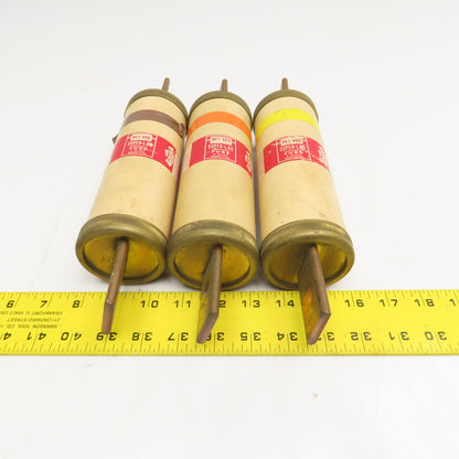 Bussmann RES 400 Super-Lag 400A 600V Renewable Fuse Lot Of 3