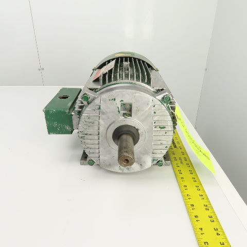 General Electric 5HP AC Electric Motor 1755RPM 230/460V 3PH 184TZ Frame