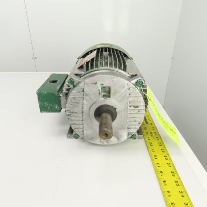 General Electric 5HP AC Electric Motor 1755RPM 230/460V 3PH 184TZ Frame
