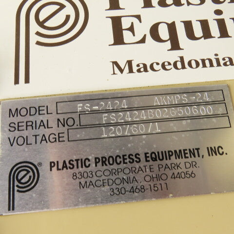 PPE FS-2424 AKMPS-24 24" W x 27" L Pin / Finger Parts Separator 10FPM 115V