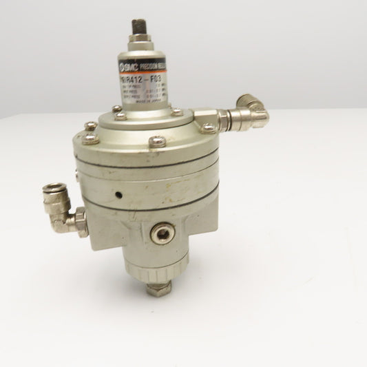 SMC EIR412-F03 1/2" NPT Precision Air Pressure Regulator 0.01-0.7MPa