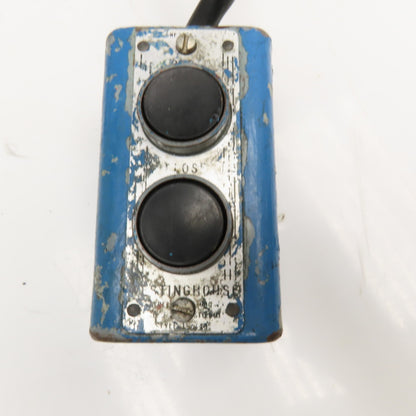 Westinghouse 600V 2 Button Remote Toggle Switch Pendant 20A 250V Twist Lock
