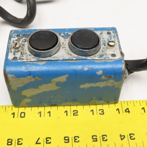 Westinghouse 600V 2 Button Remote Toggle Switch Pendant 20A 250V Twist Lock