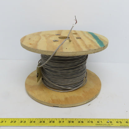 Laake Cable 18AWG 2/C Gray Shielded Communication Cable CL3P EPI CMP 350'