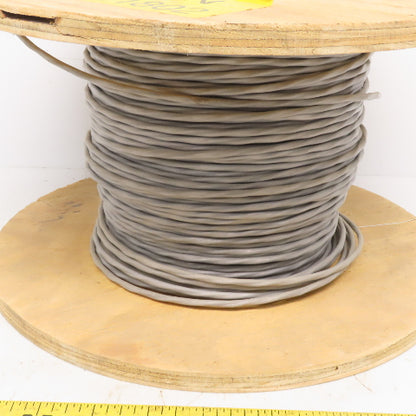 Lake Cable 18AWG 2/C Gray Shielded Communication Cable CL3P EPI CMP 340'