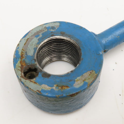 Machine Operator Handle Knob Lever 1"-7 Threaded 6-1/2" OAL Lot Of 2