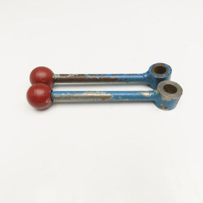 Machine Operator Handle Knob Lever 5/8" Bore 8" OAL Lot of 2