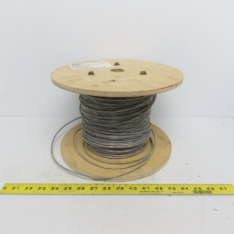 Lake Cable 18AWG 2/C Gray Shielded Communication Cable CL3P EPI CMP 280'