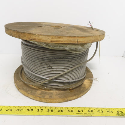Alpha Wire 23403C 22AWG 3/C Gray Shielded Communication & Control Cable 700'