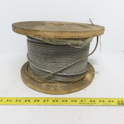 Alpha Wire 23403C 22AWG 3/C Gray Shielded Communication & Control Cable 700'