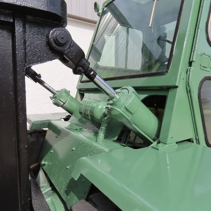 Clark C500 Y300D 30,000 LB Diesel Forklift 204" H 2-Stage 96" Forks Solid Tires