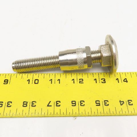 M16-2.0 Metric Threaded Table Floor Leveling Feet 24mm Round Insert Lot Of 4