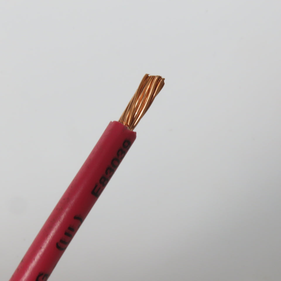 8 AWG Wire Red MTW Stranded Power Cable 400'