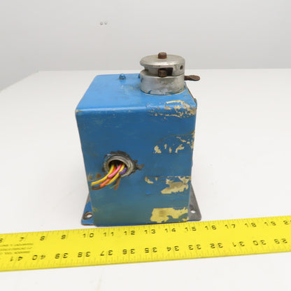 250/480VAC 125/250VDC 4 Position Rotary Switch Manual Adjust