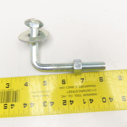 1/2"-13 x 4" Bent Anchor Carriage Bolt 2-1/2" Thread Length Lot Of 4