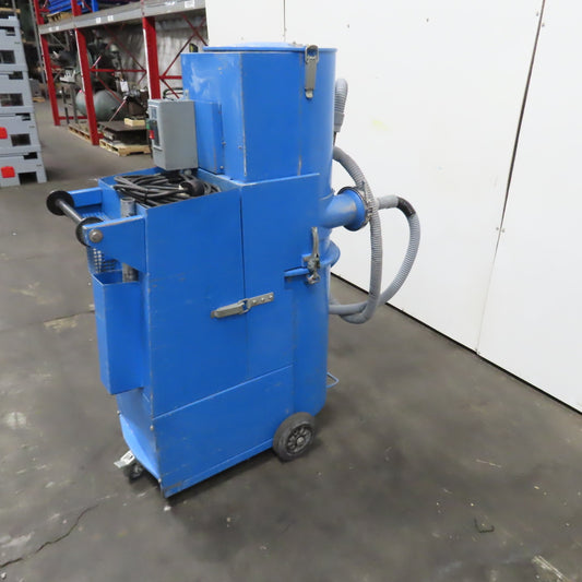 Vac-U-Max 300 3HP Industrial Portable Vacuum Cleaner 230V 3PH 13' Hose 33' Cord