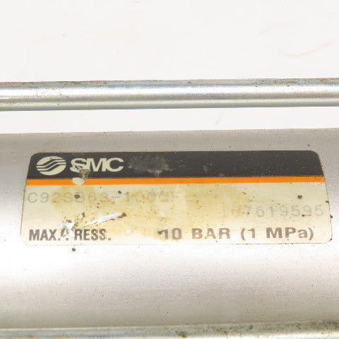 SMC C92SB63-100QF 63mm Bore x 100mm Stroke Double Acting Air Cylinder