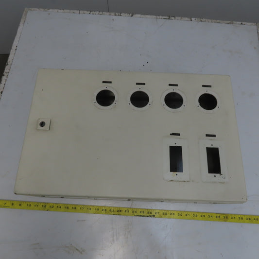 Rittal AE 1039 15x23.5x7.5 Hinged Door Electrical Enclosure Cabinet W/Backplate