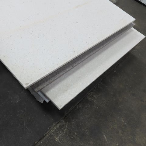 Skid  Misc. Sizes HDPE Poly Countertop Table Sheets 12' L x 30" W Lot /6