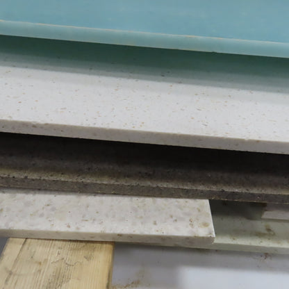 Skid  Misc. Sizes HDPE Poly Countertop Table Sheets 12' L x 30" W Lot /6