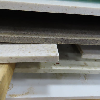 Skid  Misc. Sizes HDPE Poly Countertop Table Sheets 12' L x 30" W Lot /6