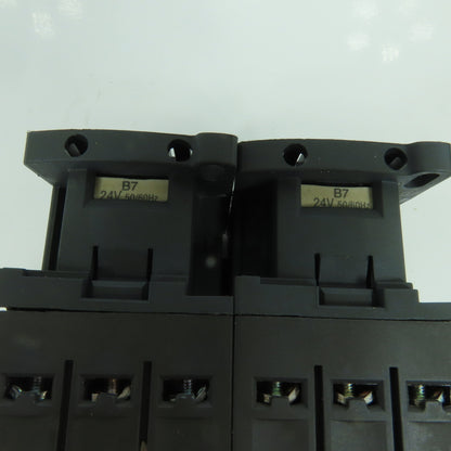 Telemecanique LC1 D09 600V Reversing Motor Starter Contactor 2-7.5HP 24V Coil