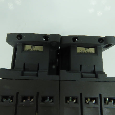 Telemecanique LC1 D09 600V Reversing Motor Starter Contactor 2-7.5HP 24V Coil