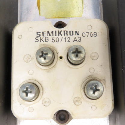 Semikron SKB 50/12 A3 Bridge Rectifier W/ Heat Sink