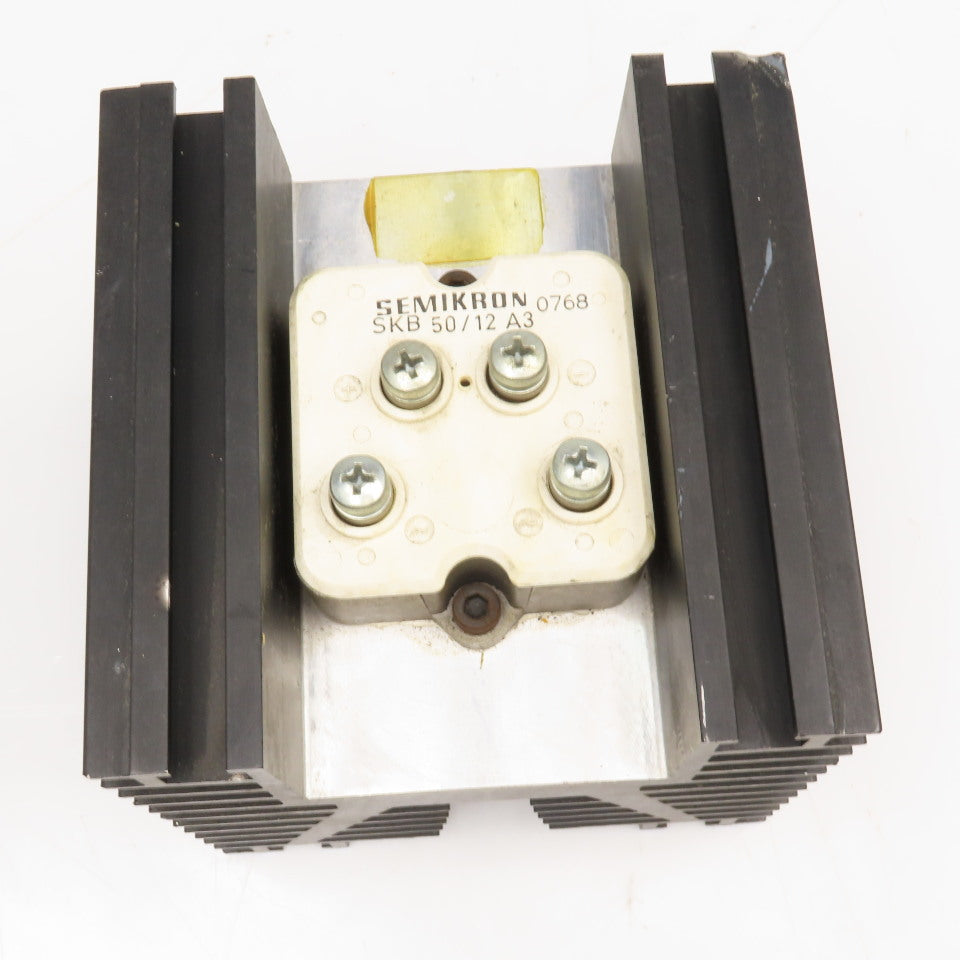 Semikron SKB 50/12 A3 Bridge Rectifier W/ Heat Sink