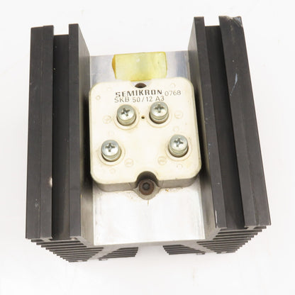 Semikron SKB 50/12 A3 Bridge Rectifier W/ Heat Sink