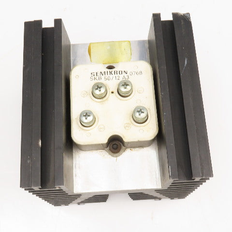 Semikron SKB 50/12 A3 Bridge Rectifier W/ Heat Sink