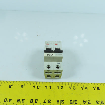 Moeller FAZ-2-S4 2-Pole Circuit Breaker 50/60HZ 415V
