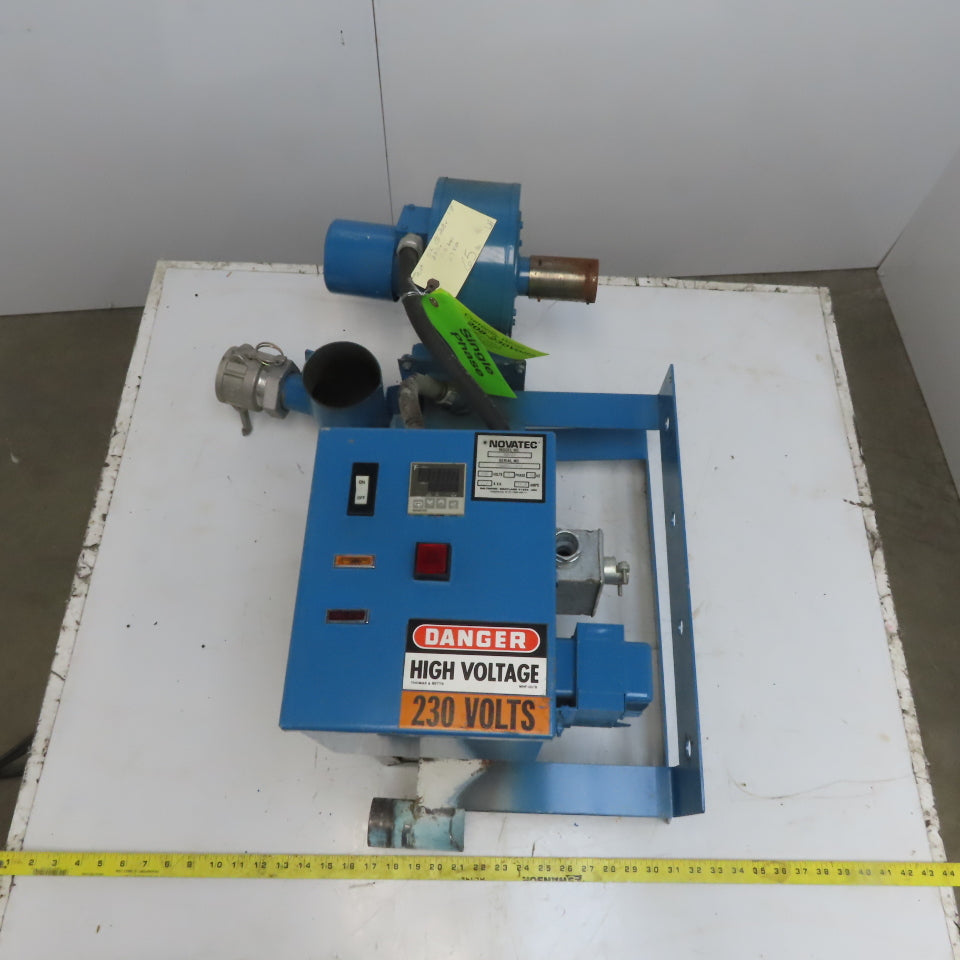 Novatec HB-25 Material Handler Heated Blower 25LB Per Hour 208-230V Single Phase