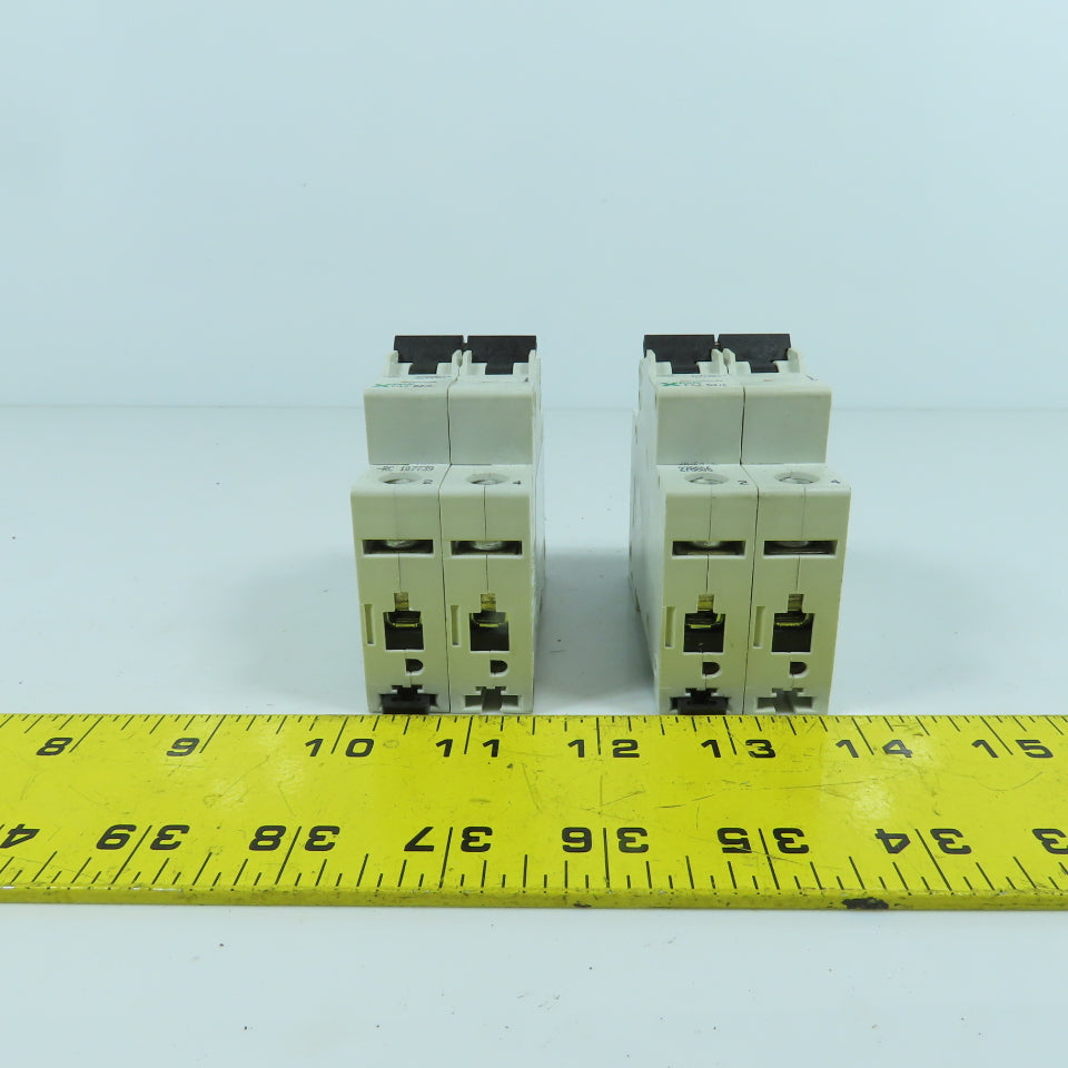 Moeller FAZ-S2/2 2-Pole Circuit Breaker 50/60HZ 415V Lot Of 2