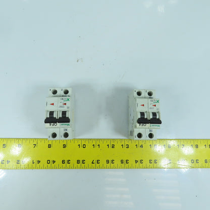 Moeller FAZ-S2/2 2-Pole Circuit Breaker 50/60HZ 415V Lot Of 2