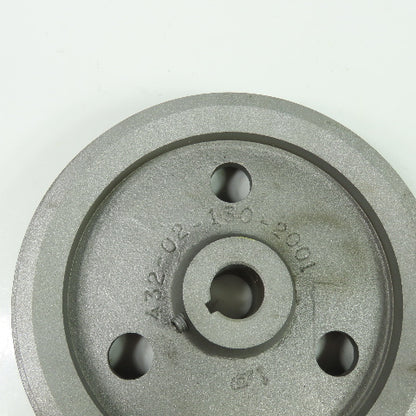 Cast Iron Double Sheave Pulley 5V 38Degree 7"&7-1/2" OD 7/8" Bore