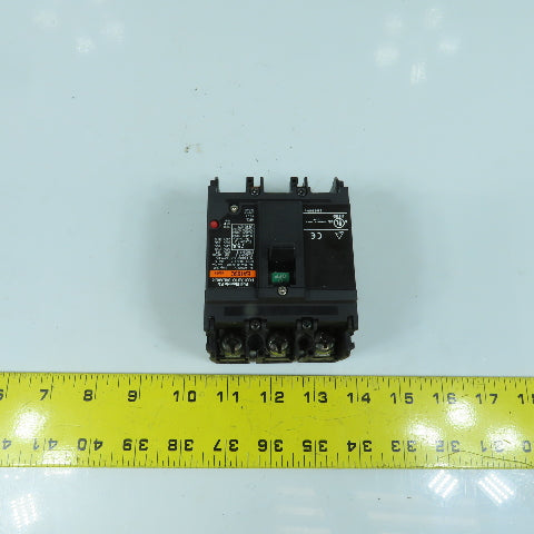 Fuji EA103C 75A Auto Circuit Breaker 3-Pole 600V 5-30HP