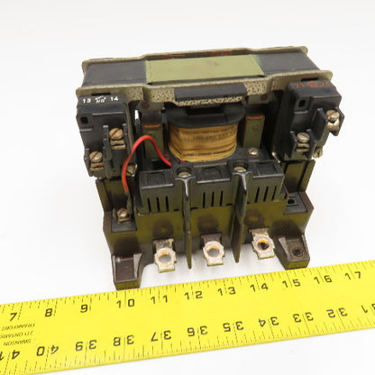 Klockner Moeller DIL 4-22 600V 125Hp MAX Contactor 110V 60Hz Coil