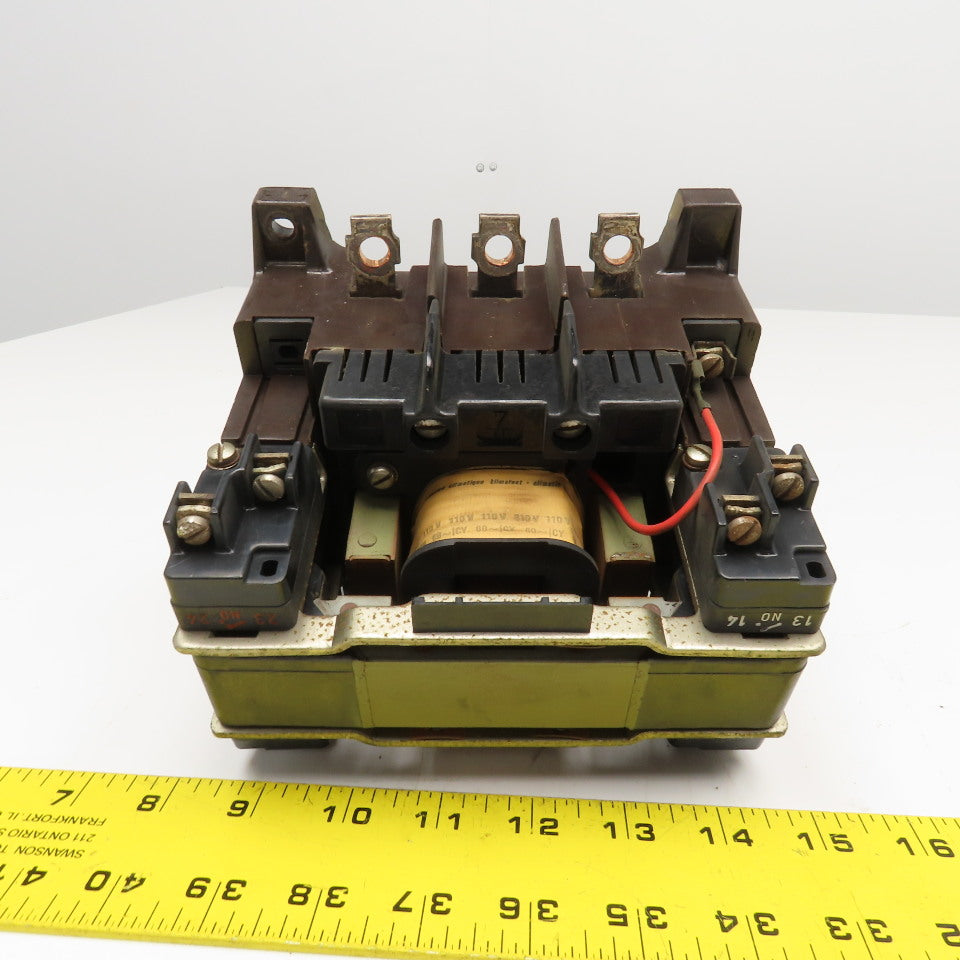 Klockner Moeller DIL 4-22 600V 125Hp MAX Contactor 110V 60Hz Coil