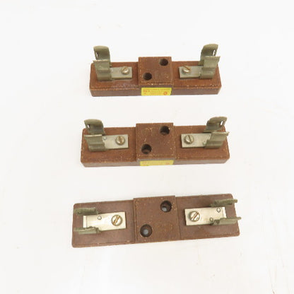Siba 6100301 30A Fuse Holder 600V Class RK1 Ferrule Style Lot Of 3