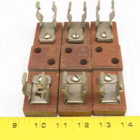 Siba 6100400 60A Fuse Holder 600V Class RK5 Ferrule Style Lot Of 3