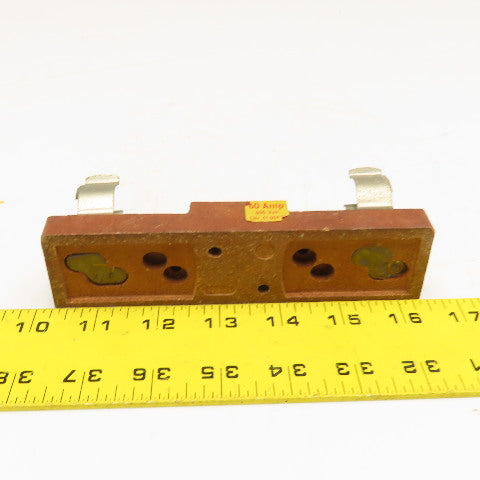 Siba 6100400 60A Fuse Holder 600V Class RK5 Ferrule Style Lot Of 3