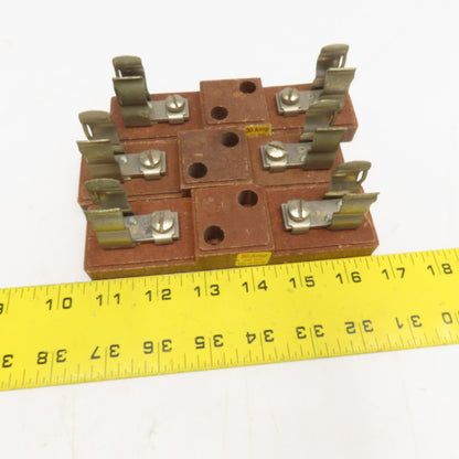 Siba 6100301 30A Fuse Holder 600V Class RK1 Ferrule Style Lot Of 3
