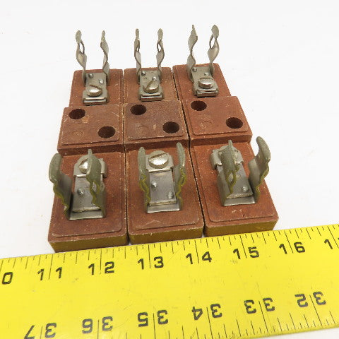 Siba 6100301 30A Fuse Holder 600V Class RK1 Ferrule Style Lot Of 3